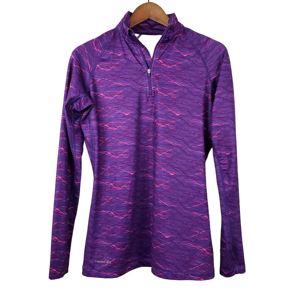 Nike Pro Combat Quarter Zip Fitted - M